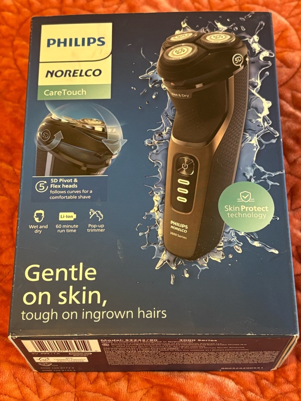Philips Norelco CareTouch Wet & Dry Electric Shaver - **NEW IN PACKAGING**